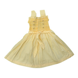 Bright & Breezy Soft Yellow Frock.