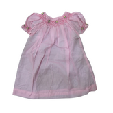 Soft Pink Dreams- The Elegance Of Smocked Cotton Dress.