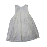 Lemon Lace Smocked Dress-Soft Cotton, Fully Lined