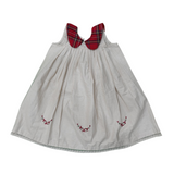 A Nod To Vintage Charm: Crafted In Pure Cotton With Hand Embroidery And Heirloom Lace