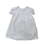Whispers of White-A-Smocked Cotton Dream Dress.
