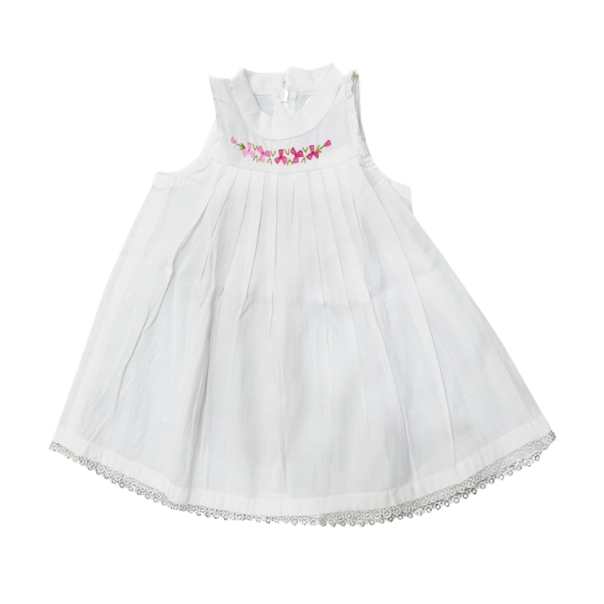 Whispers of Lace: A Tale Of Embroidery On Cotton Clouds