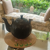 Blush Meadow Wicker Potmat